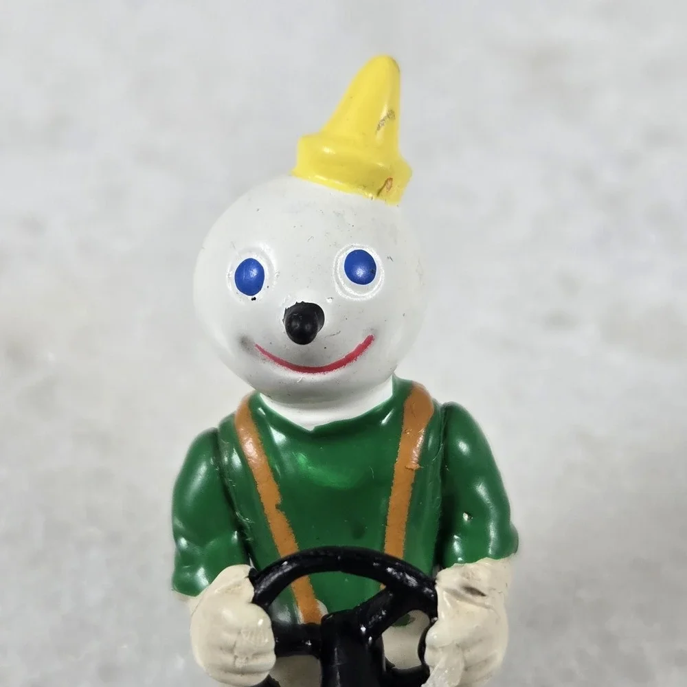 Vtg 2000 Jack‎ in the Box Mascot Figure with Steering Wheel - Replacement No Car